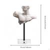 Male Bust Sculpture Decorative Decor Premium for Office, Interior Designers