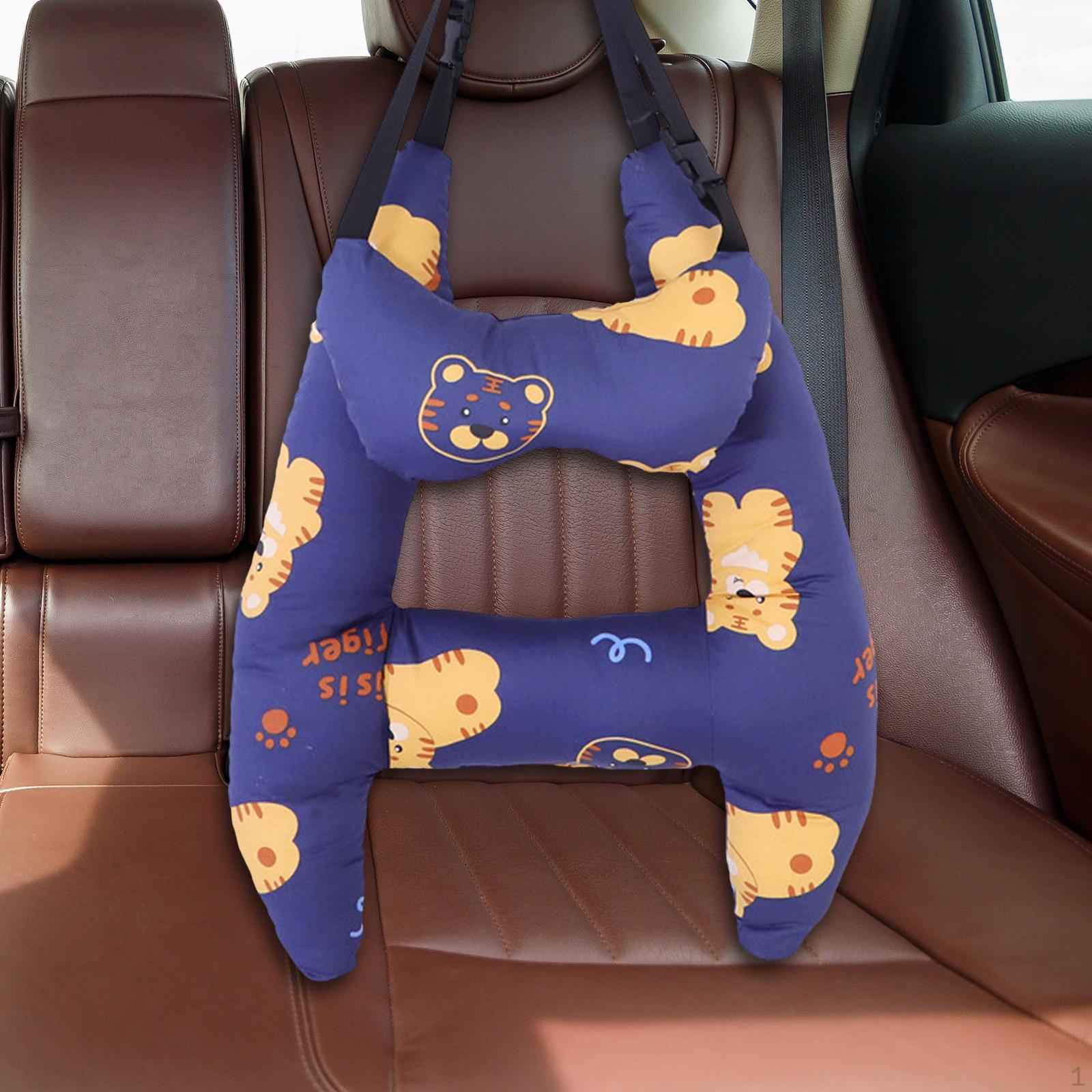 

Travel Car Seat Support Body and Head Easy to Install Children Pillow