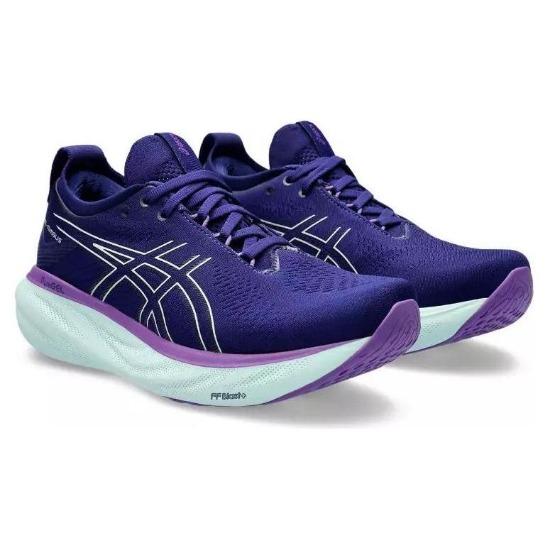 Asics Gel Nimbus 25 Dive Blue Women Sneakers Soothing-Sea 1012B356-402