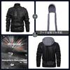 Leather PU Leather Large Windproof Leather Jacket [Kayiyasu] Men's Jacket, Jacket, Hooded, Loose, Size, S-4L, Autumn, Winter, Spring, Riders, Stylish,