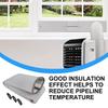 Portable Ac Hose Insulation Portable Air Conditioners Insulated Hose Cover Wrap Home Appliances Parts Accessories For Car House