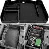JOJOMARK Center Console Organizer Fits For Dodge RAM 2025 2024 1500 2500 3500 Accessories Interior Storage Box Armrest Storage Tray (Black)