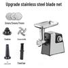 Stainless Steel Multi-Functional Electric Meat Grinder & Vegetable Cutter
