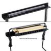 10-Hole Harmonica Holder, Metal Neck Holder for 10-Hole Harmonicas - Anti-Scratch Support Accessories, Professional Neck Rack for Mouth Organs