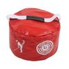 Golf Schwungtasche Golf Schlagtasche für Schwungtrainer Indoor Schlagtasche für Kraft Genauigkeitstraining Rot