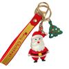 Julenissen Nøkkelring Lite Anheng Dukkeanheng Jul Nøkkelring Bil Nøkkelring Veskeanheng Nøkkelkjede