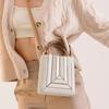 Crossbody Bag Women'S Niche Design Advanced Sense Contrasting Color Pleats Fashion Versatile Trendy Shoulder Handbag