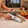 Stainless Steel Mandoline Slicers Multifunction Vegetable with Pusher Adjustable Manual