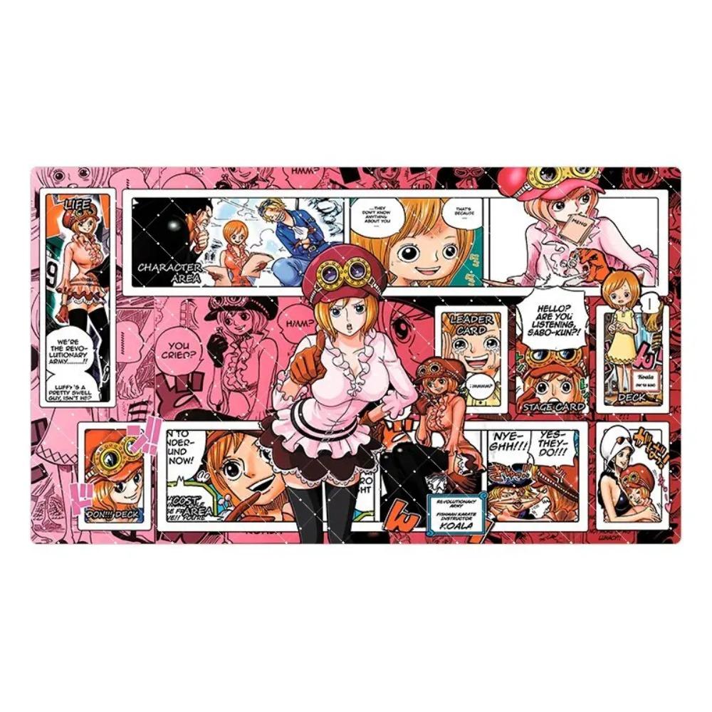 60*35*0.2cm Anime One Piece OPCG GAME Card PlayMat New Comic Series Enel Ace Law Hancock Brook Bonney Collection Gifts Toys