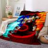 1Pc Sonic Vs Shadow Battle Blanket For Couch Bed Plush Cozy Fuzzy Blanket Super Soft Warm Blankets For Fall And Winter 0918238