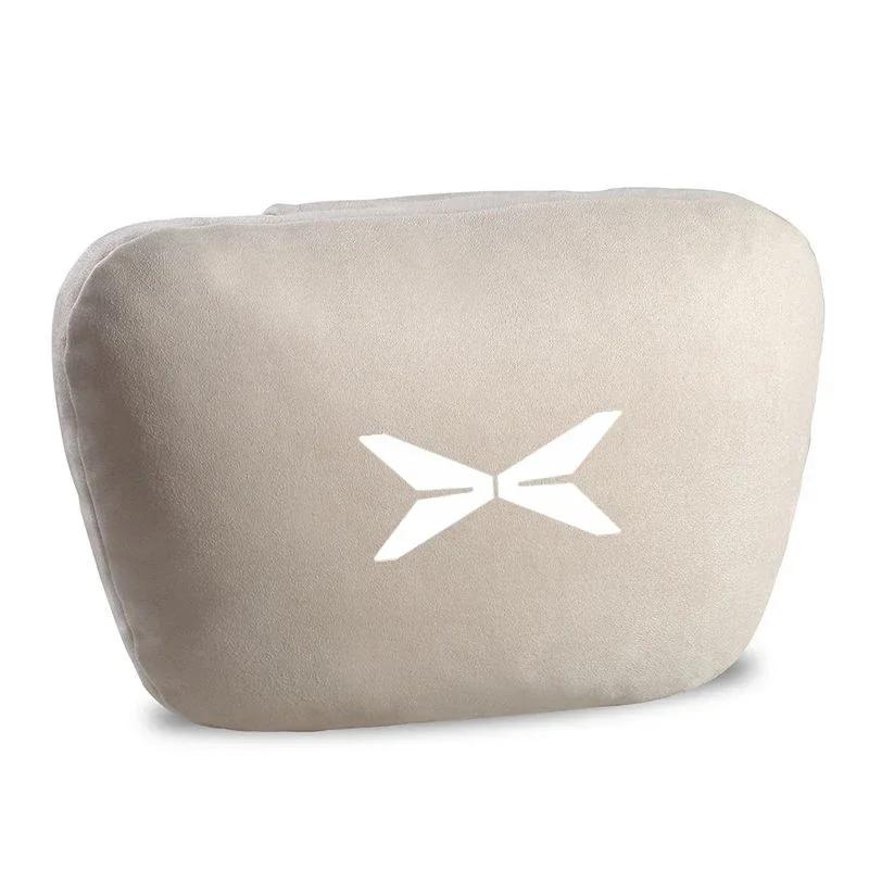 Car Styling For XPENG Xiaopeng P7 P7i G3 G6 G9 2021 2022 2023+ Car Breathable Lumbar Headrest Neck Pillow Waist Back Support