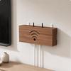 Platzsparendes Wandmontiertes Router-Schrank Vielseitige Holz-Kabelmanagement-Box