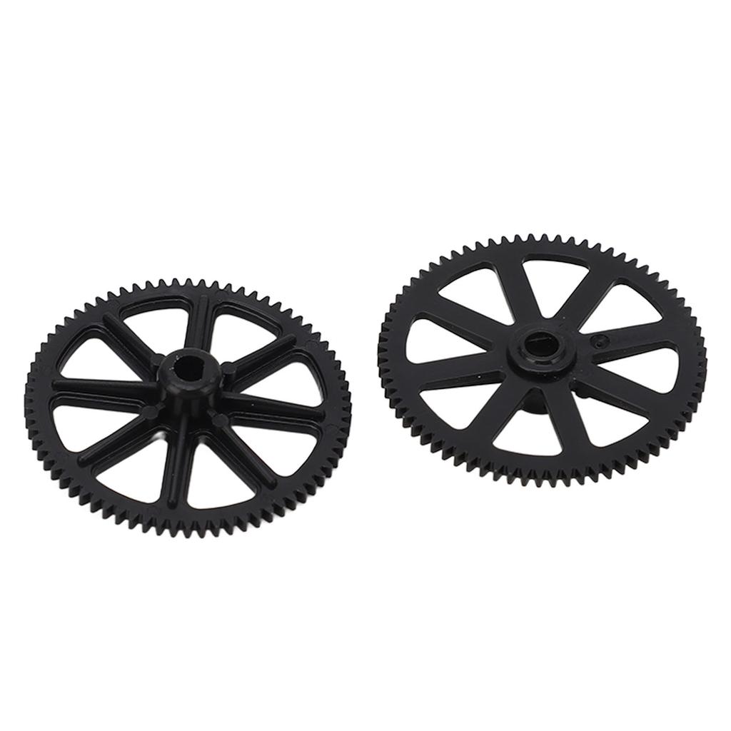 WLtoys K130 K200 RC Model Helikopter Yedek Parçaları için 2 Adet Plastik Ana Dişli Yedek