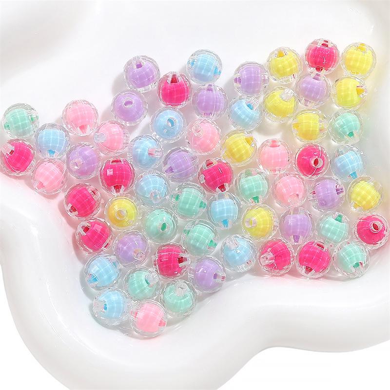 

Acrylic Candy Color Transparent Faceted Round Beads for DIY Handmade Jewelry 8mm Mixed Pack of 200