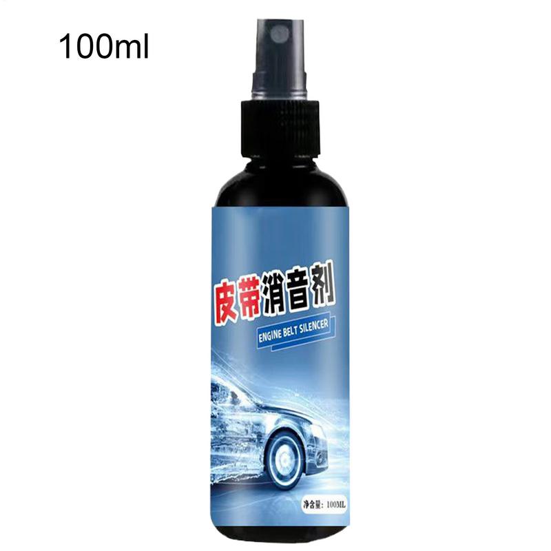 100ml car Engine Belt Silencer Spray Car Engine Belt Dressing Spray Vehicle Protective Lubrication Silencer Spray