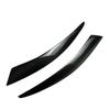 Car Front Headlight Eyebrow Head Light Eyelid Eyebrow Carbon Fiber Trim Sticker For Bmw Z4 E85 2002-2008