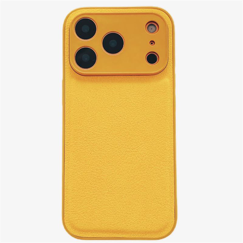 Litschi-Muster Leder Handyhülle für iPhone 17 Pro Max, 16, 15, 14, 13