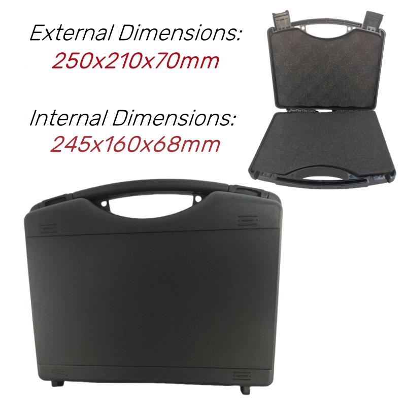 Hardware Multifunctional ToolBox Portable Plastic Instrument Case Notebook Protective Storage Box Outdoor Equipment Tool Case