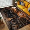 Motorcycle Workshop Living Room Nonslip Area Rug Soft Carpet For Bedroom Game Playroom Sofa Office Home Decor Doormat Christmas Gift C9291363
