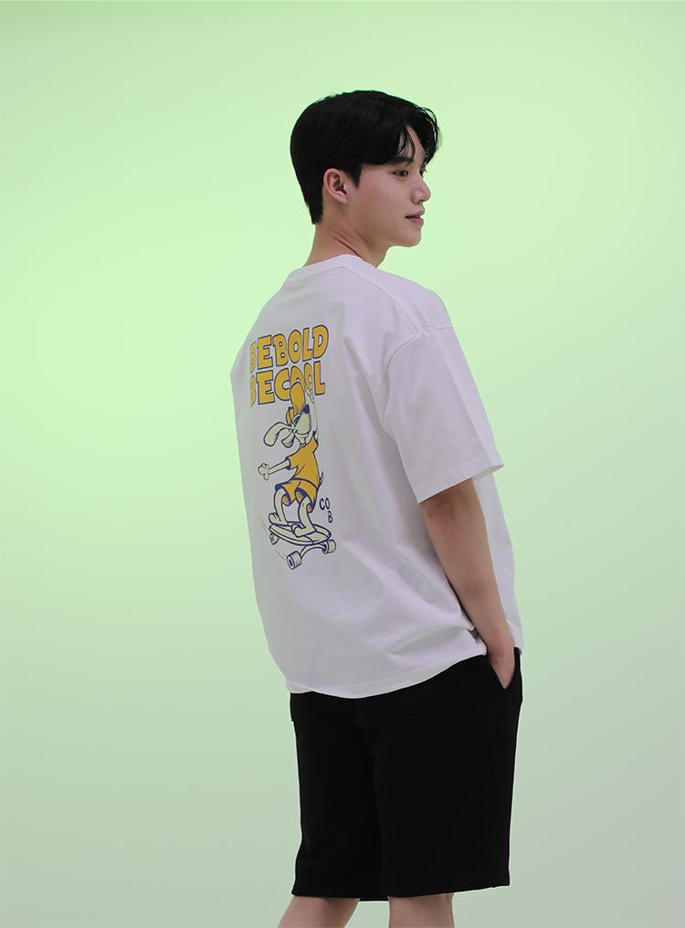 Be Bold Be Cool Cool Boy [T-Shirt] White/Big2 (5Xl~6Xl)