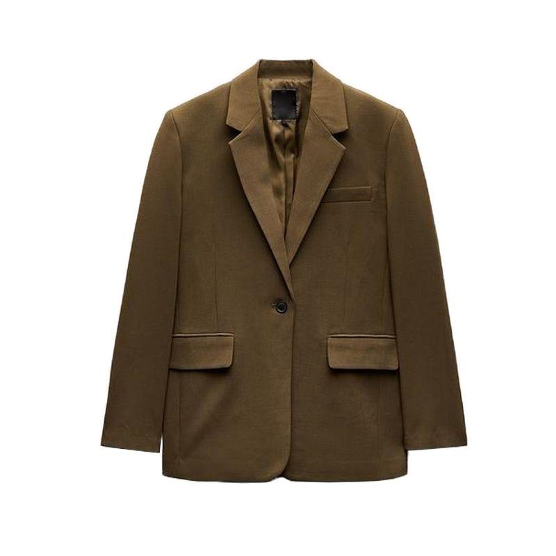 Spring New Women's Daily Work Clothing Basic Versatile Fashion Loose Casual Suit Jacket 1255887