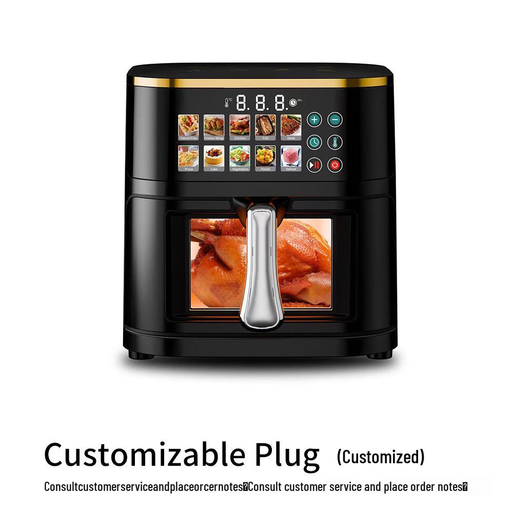 Inteligentna frytkownica powietrzna ze stali nierdzewnej o dużej pojemności 10L/12L