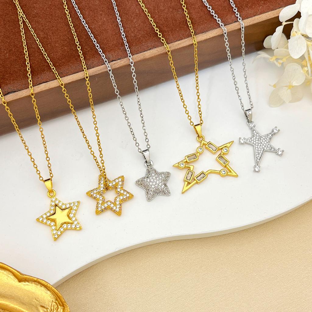 Necklace Star Necklace Accessory Women's Small-Scale Designated Elegant Collar Chain