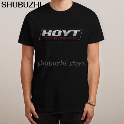 HOYT Archery Huntinger Bows LOGO Black Tshirt Shirts Tee S  2XL Cotton Casual Funny Tee Shirts Sbz1120
