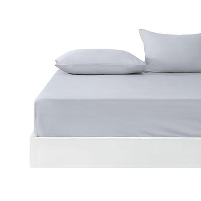 All-Cotton Linen-Look Fitted Sheet