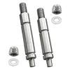 Pack of 2 Corrosion Resistant Dryer Wheel Shaft for Providing Superior Stability and Long Life In Humid Environments