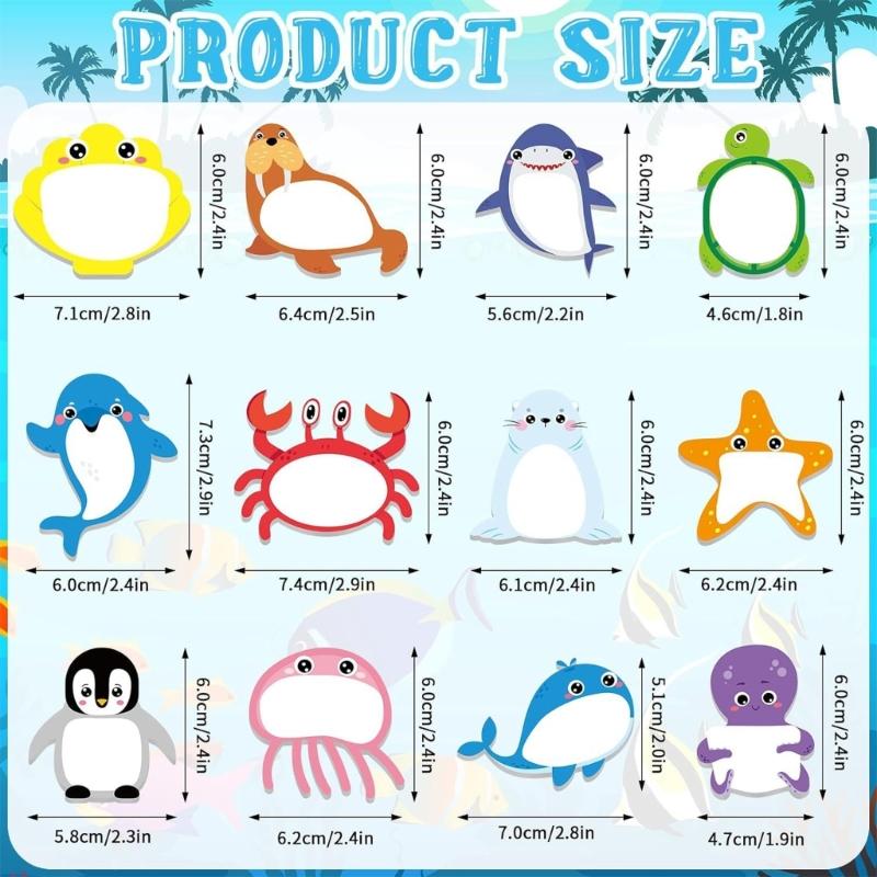 360 Sheets Cartoon Notes Paper Small Notes Pad Adhesive Note Paper Pocket Note Memo Pad for Writing Journaling Noting