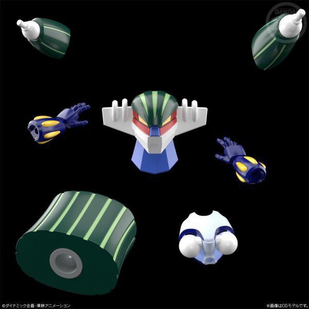 Bandai Candy Smp [shokugan Modeling Project] Steel Jeeg [collection Food Toy]