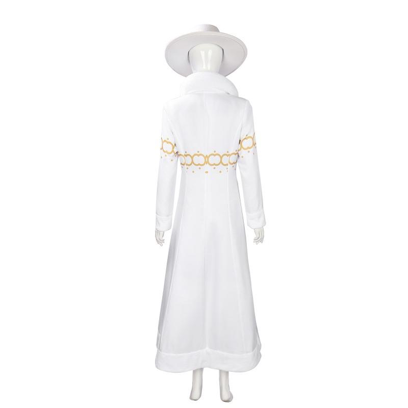 Robin Cos Suit, Fur Collar Coat Nicole Robin, Anime Character Cos Suit