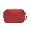 Prada Camera Vitello Phoenix Shoulder Bag Leather Red Women 1N1674 Used