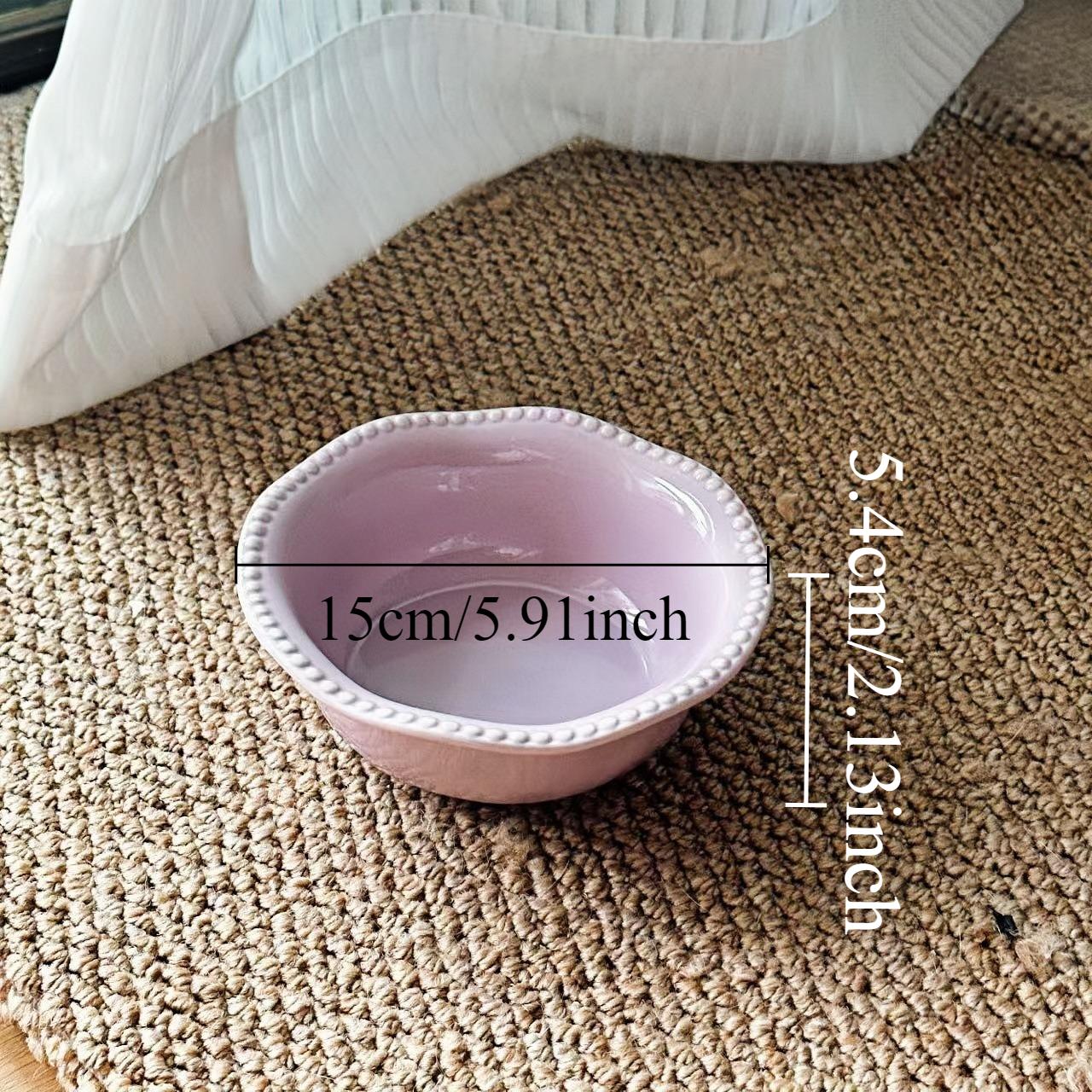 

Elevated Cat Bowls with 15° Tilted Stand Ceramics Drinking Water Feeding Pet Supplies for Cats Dogs Protect Neck Gamelles Chat