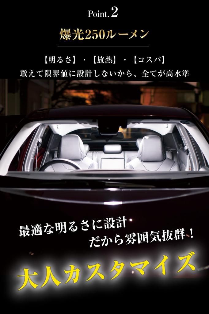 Boo Boo Material T10 31 Mm Nichia LED Room Super 250 Lumens Per Constant Current Vehicle Inspection Lamp, White, Bright, 6000K, 28mm, Multi-Fit,