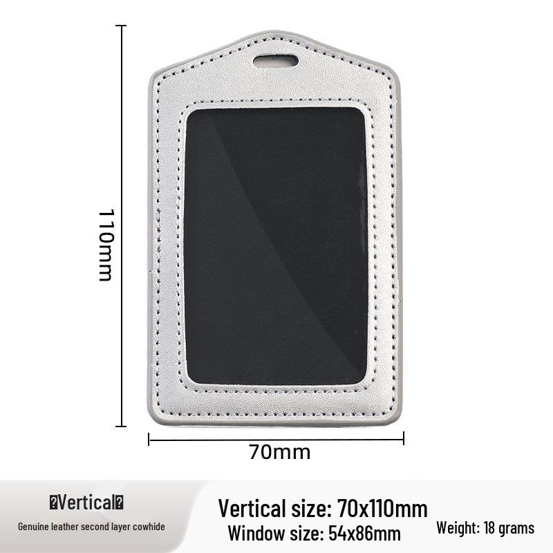 Genuine Leather Card Holder for ID & Documents
