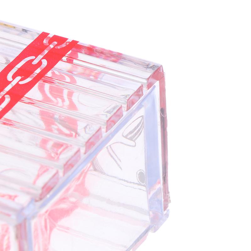 1Pc IQ Box Ostatní nemohou otevřít průhlednou krabici Magic Trick Secret Drawer Toys