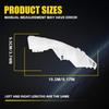 For 2007-2015 INFINITI G35 G37 G25 Q40 Sedan Front Bumper Bracket Left Right EOA