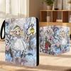 Custom Cover 500+ Capacity A4 Yu-Gi-Oh! Binder Premium PU Leather 9-Pocket Zippered Album TCG Organizer with Refillable Pages