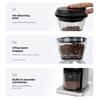 Electric Coffee Grinder Hibrew G3 Plus With 31 Grinding Settings, Smart Touchscreen, Stainless Steel Grinder, Silver