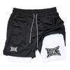 Muay Thai Kick Boxing MMA Shorts Camouflage Men Women Unisex Double Layer Quick Dry Breathable Training Sport Gym Fitness Workout
