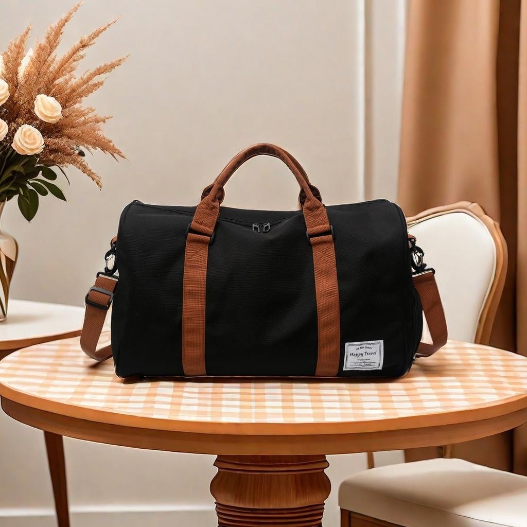 Simple Men'S And Women'S Luggage Bags, Men'S Casual Sports, Large Capacity Handbags, Travel Bags, Gym Bags, Tote Bags, Shoulder