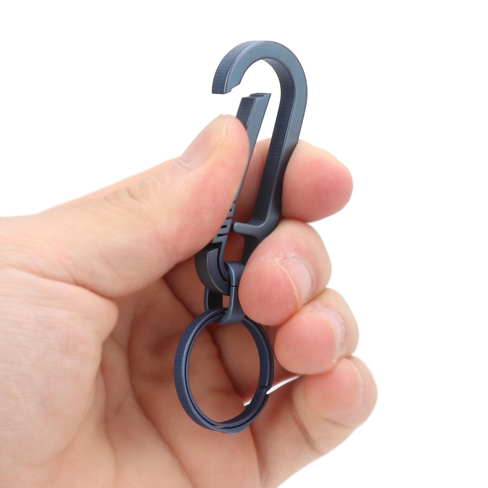 Alloy Keychain Key Holder Quick Release Key Chain Buckle Hanging Carabiner