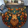 Cartoon Print Round Area Rug,Carpet Rug for Living Room Bedroom Sofa Playroom Decor,Non-slip Floor Mat