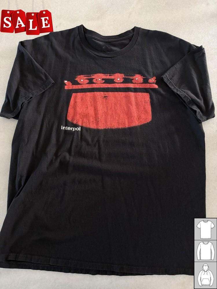 New Popular Interpol Turn On The Bright Lights Cotton Unisex S-5XL Shirt JM349 Unisex T-Shirt S