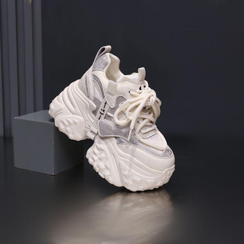 High-ankle Platform Sneakers for Women, New Style, Casual Sports Shoes, Platform Slippers