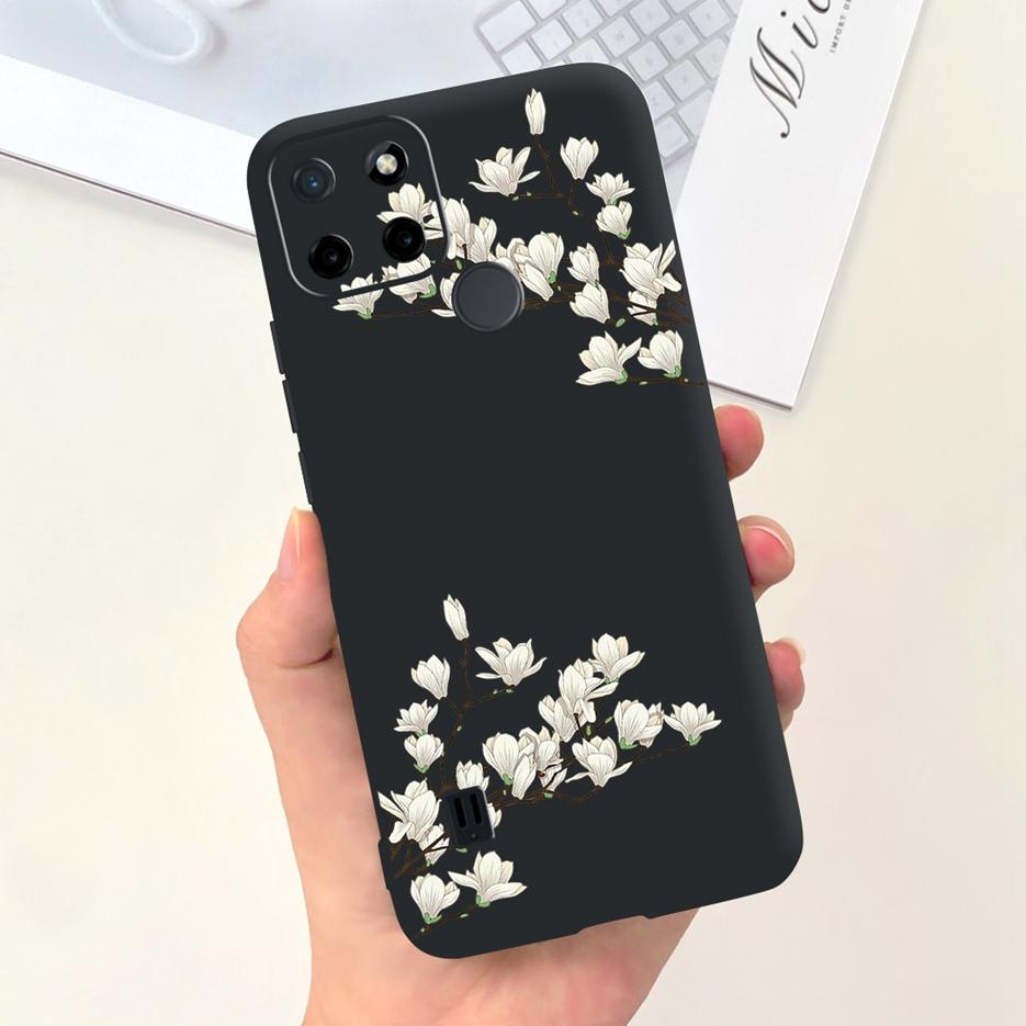 For Realme C21Y Case Realme C25Y Stylish Candy Painted Cover Soft Silicone Phone Case For Realme C21 C 21 Y C25Y RealmeC21 Shell