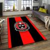 1pc Football Team Design Area Rug - Non-Slip, Soft & Cozy Floor Mat for Living Room, Bedroom, Office - Indoor/Outdoor Decorative Carpet