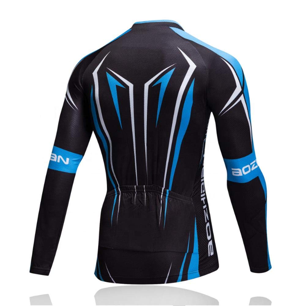 MOXILYN Men's Quick Dry Cycling Jersey Set: Road Bike Shirt and Bib Pants with 9D Gel Padded MTB Riding Wear Kit